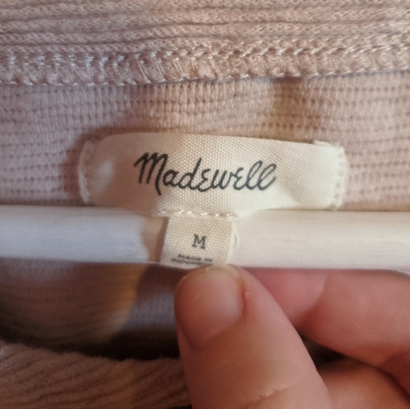 Madewell Knit Button Front Top - Picture 3 of 6